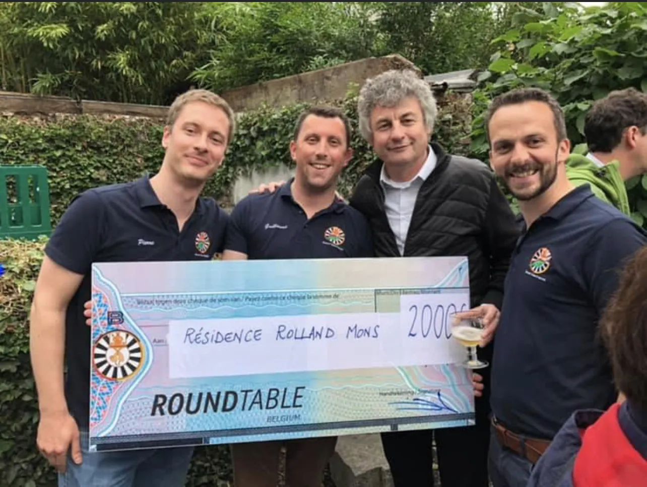 Remise des chèques du Warmup Doudou 2019